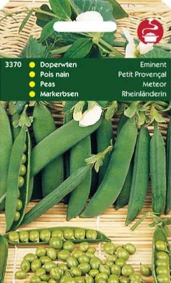 Pea Meteor (Pisum sativum) 400 seeds HT